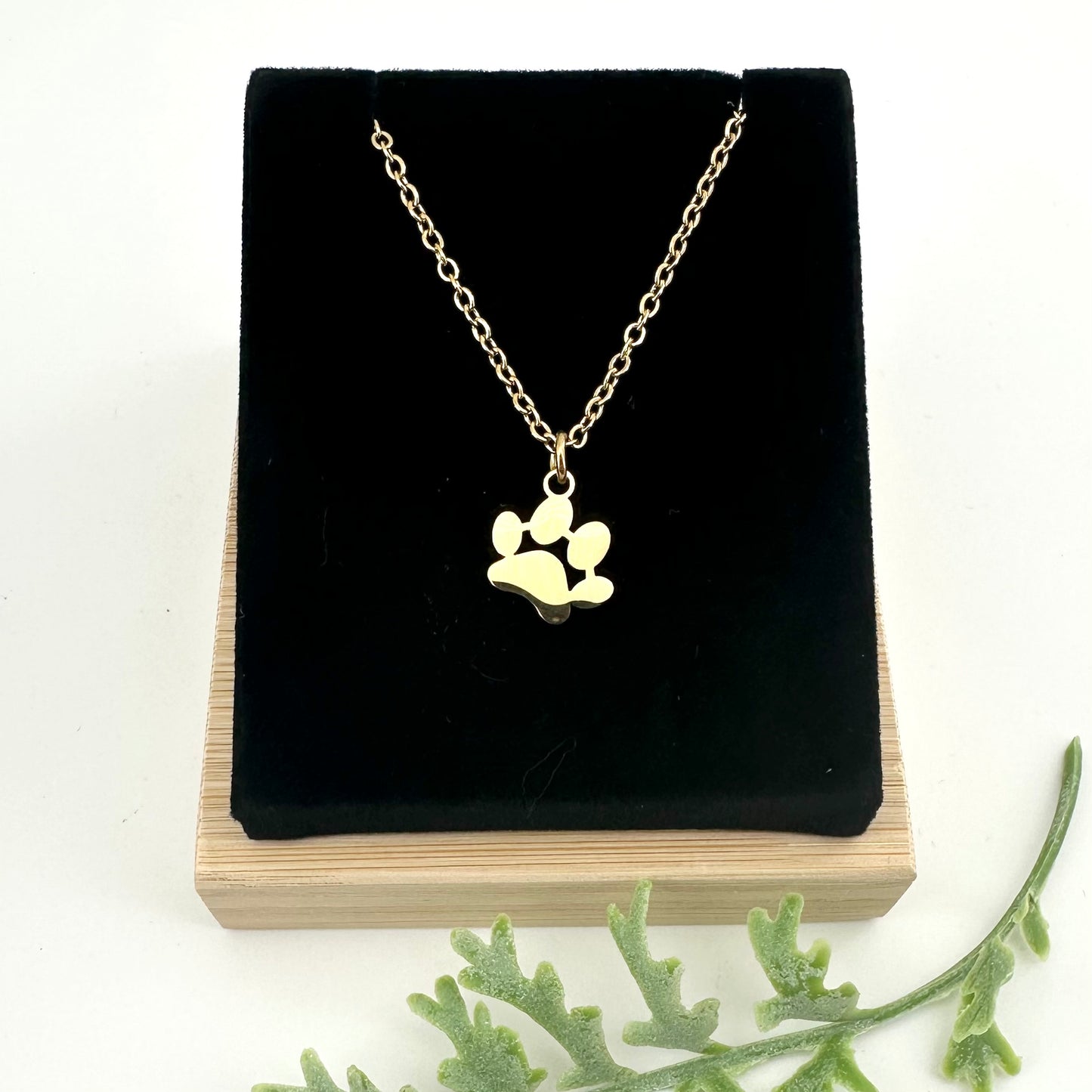 Pawprint Necklace or Keychain