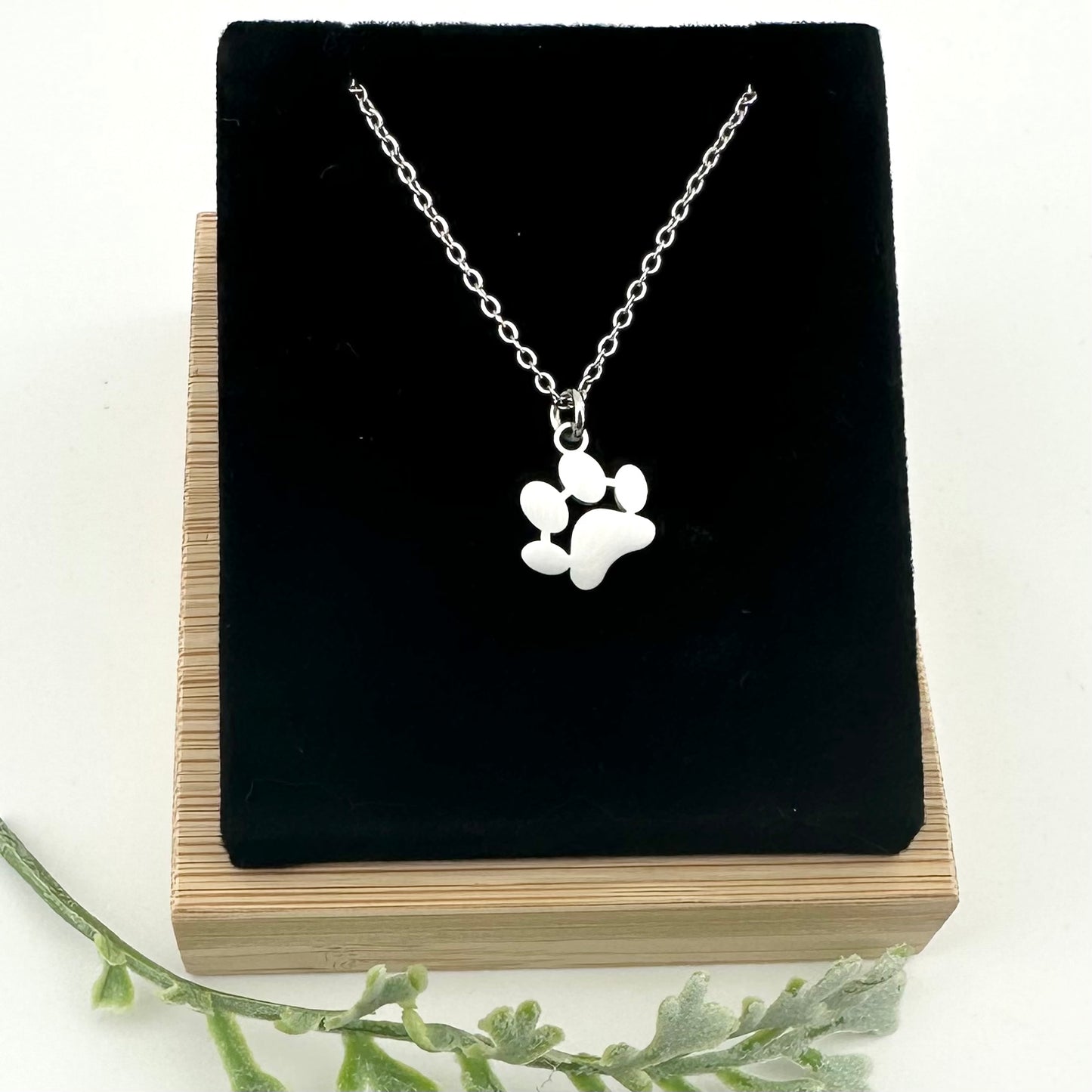 Pawprint Necklace or Keychain