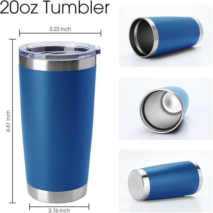 20 oz Laser-engraved Monogram Tumbler