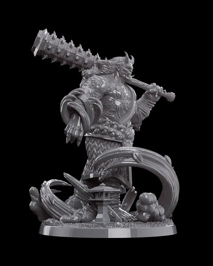 3D resin-printed Oni Zukaikotu wa - ENEMY